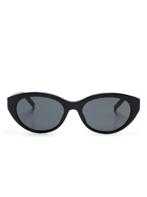 Saint Laurent Eyewear oval-frame sunglasses Black 822274Y99561000