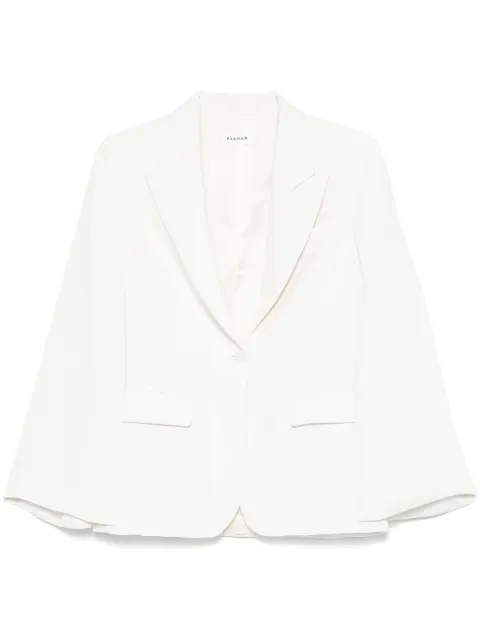 P.A.R.O.S.H. single-breasted blazer White D420409PANTY25