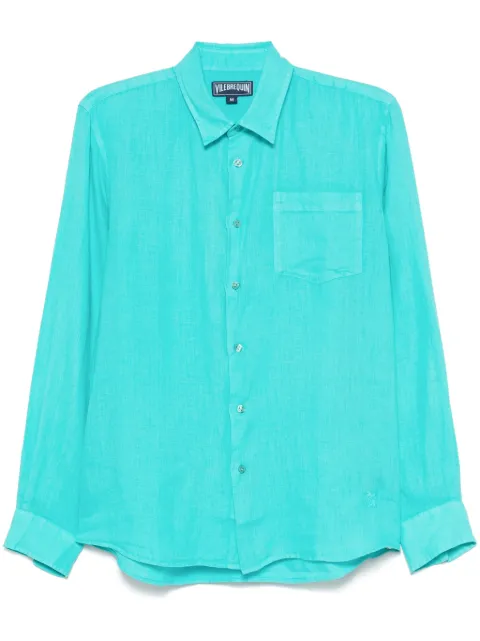 Vilebrequin Caroubis shirt Blue CRSH9U10