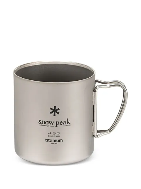 Snow Peak double-wall mug Silver MG153