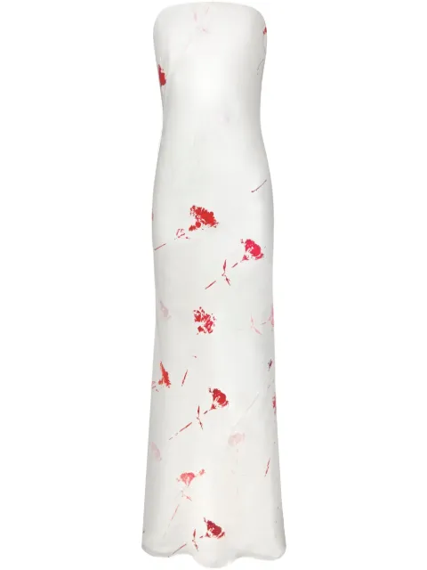 Alejandra Alonso Rojas silk dress White D780UPHC