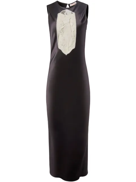 Alejandra Alonso Rojas cut-out midi dress Black D665EBHC