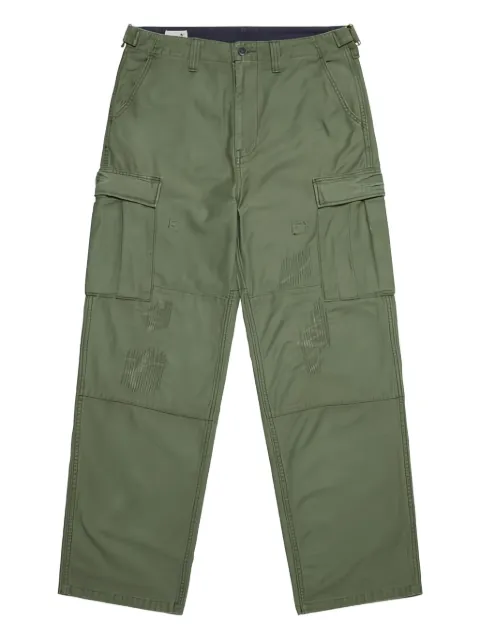 Mastercraft Union embroidered cargo pants Green 8011434