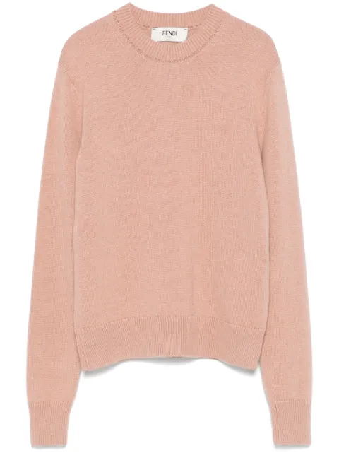FENDI Selleria sweater Pink FZXD38AUHQ
