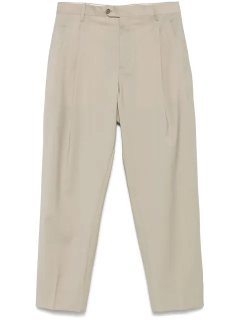 Briglia 1949 pleated trousers Neutrals ARNOS325108