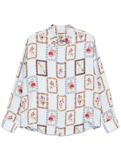 Pierre-Louis Mascia Aloe shirt Blue ALOEGOTSSCML10643
