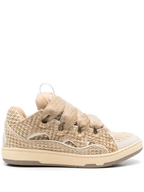 Lanvin Curb sneakers Neutrals FUSKDK12RACAP25