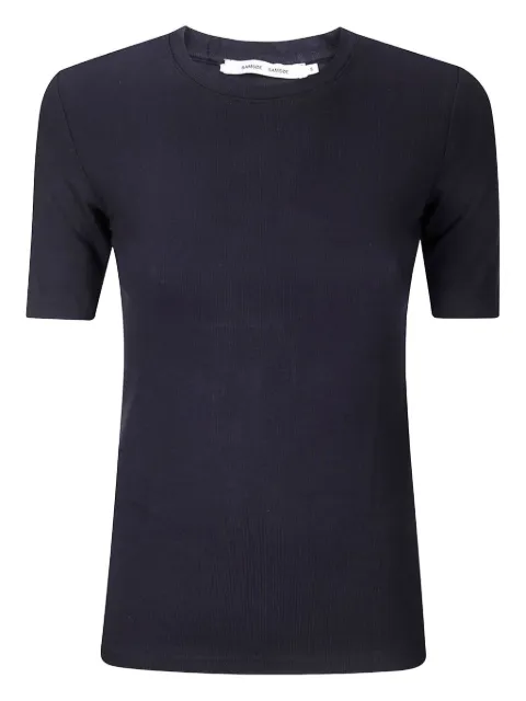 SAMSOE SAMSOE Saalexo ribbed T-shirt Blue F10000005193924TPX