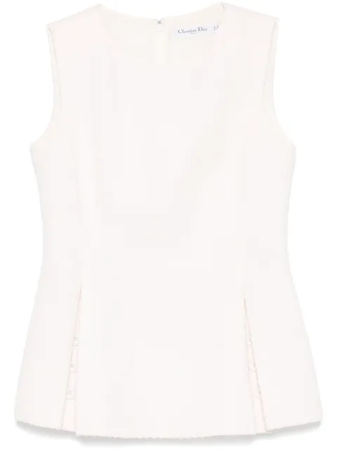 Christian Dior Pre-Owned x Raf Simons 2010s knitted top Neutrals HOLADIO463