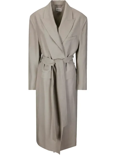 P.A.R.O.S.H. belted blazer coat Neutrals D430378RAISA25