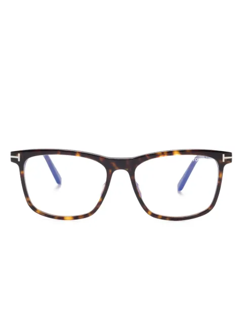 TOM FORD Eyewear square-frame glasses Brown FT6038B