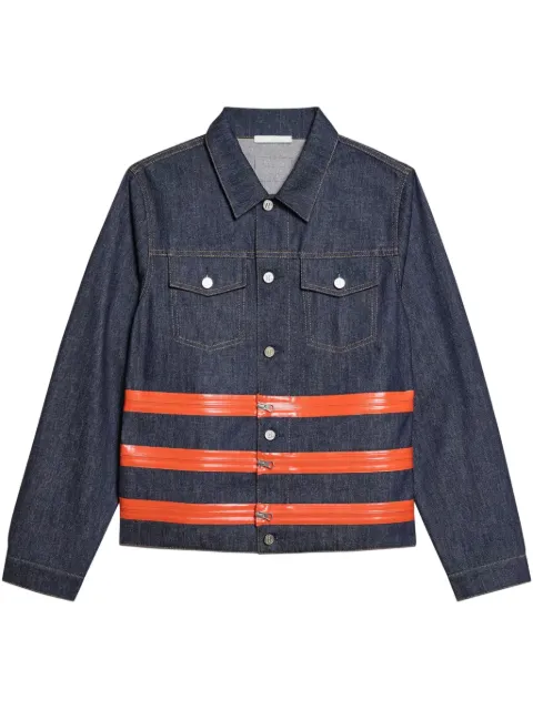 Helmut Lang zip-detail denim trucker jacket Blue P02DM101