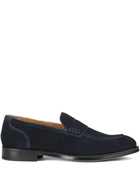 Doucal's suede loafers Blue DU3268ORVNUY009NB00