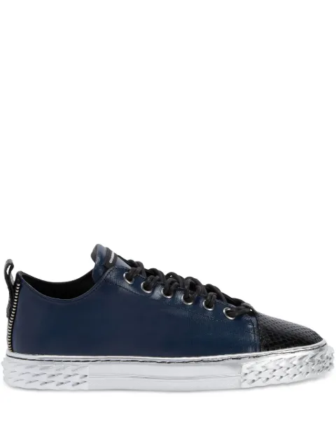 Giuseppe Zanotti Blabber lace-up high-top sneakers Blue RU00140K01