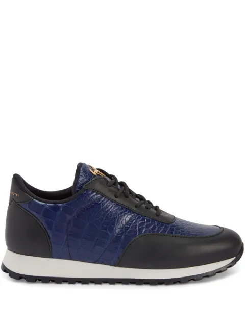 Giuseppe Zanotti Jimi Running lace-up low-top sneakers Black IU10057K12