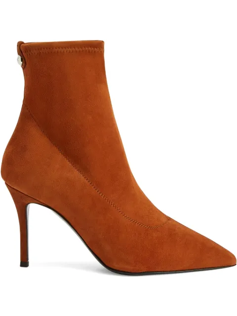 Giuseppe Zanotti Mirea pointed-toe boots Brown I270047K11