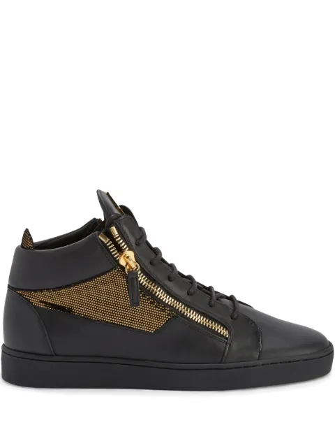 Giuseppe Zanotti Kriss leather sneakers Black RU10072K23