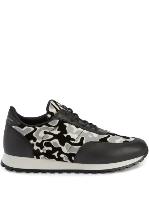 Giuseppe Zanotti Jimi Running lace-up low-top sneakers Black IU10057K22