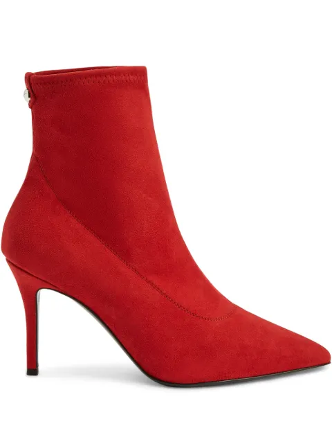 Giuseppe Zanotti 90mm Mirea boots Red I270047K26