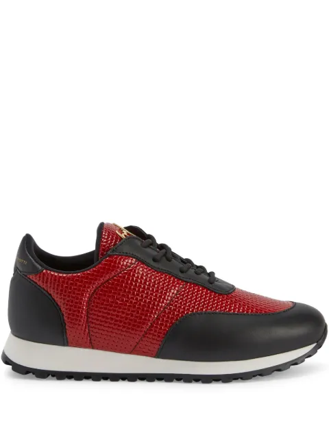 Giuseppe Zanotti Jimi Running lace-up low-top sneakers Red IU10057K08