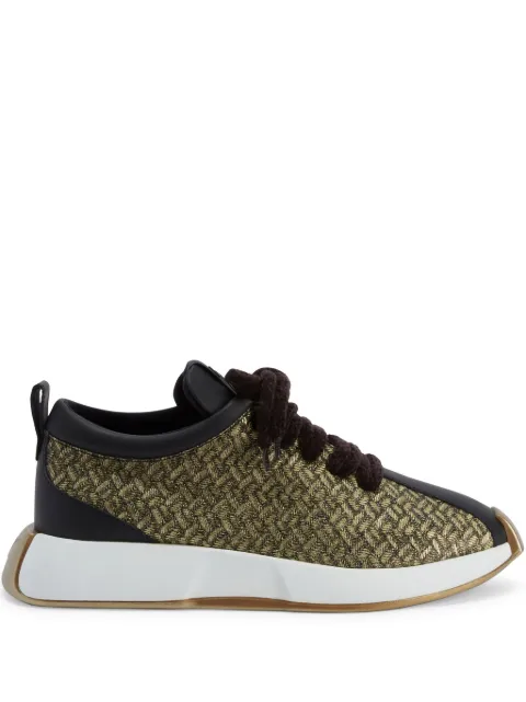 Giuseppe Zanotti Giuseppe Zanotti Ferox lace-up low-top sneakers Black RU10047K10