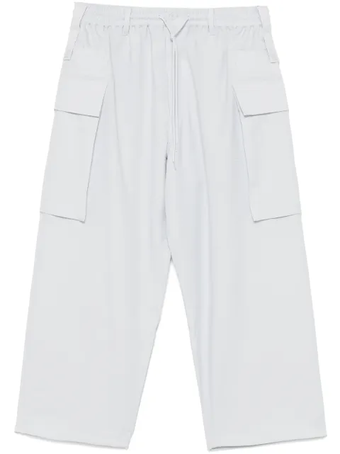 Y-3 wide-leg cargo pants Blue JM7800