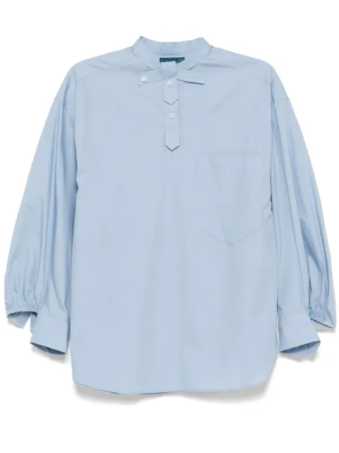 Kolor long-sleeved shirt Blue 25SCLB01114