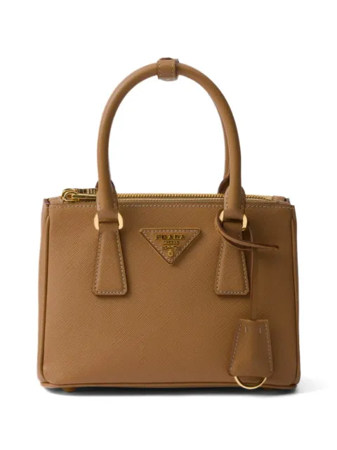 Prada mini Galleria tote bag Brown 1BA906VEOMNZV