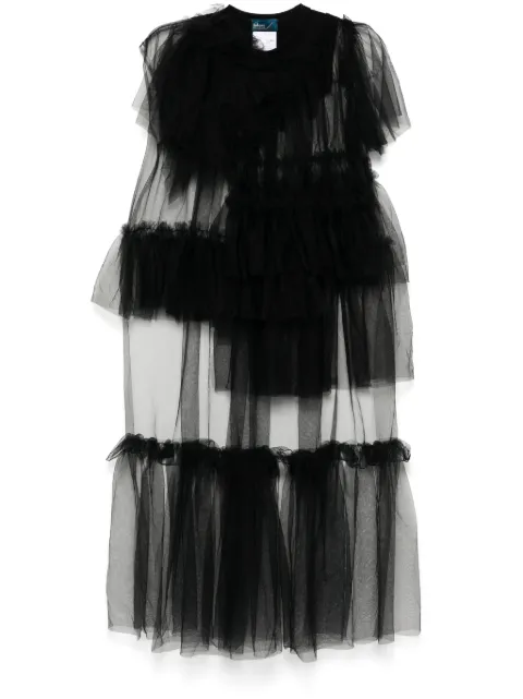 Kolor ruffle top Black 25SCLT03211
