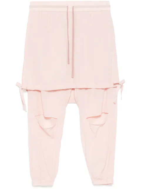 Undercover panel detailing trousers Pink UC1E4505