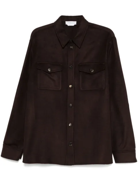 Gabriela Hearst Lucas shirt Brown 1241141MS097