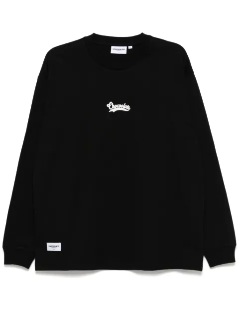 CHOCOOLATE logo-print T-shirt Black LTC1088XS