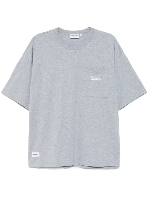 CHOCOOLATE embroidered logo t-shirt Grey TEC1086XS