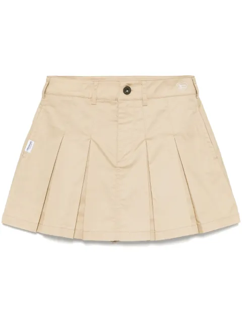CHOCOOLATE pleated skirt Neutrals SKL9575XS