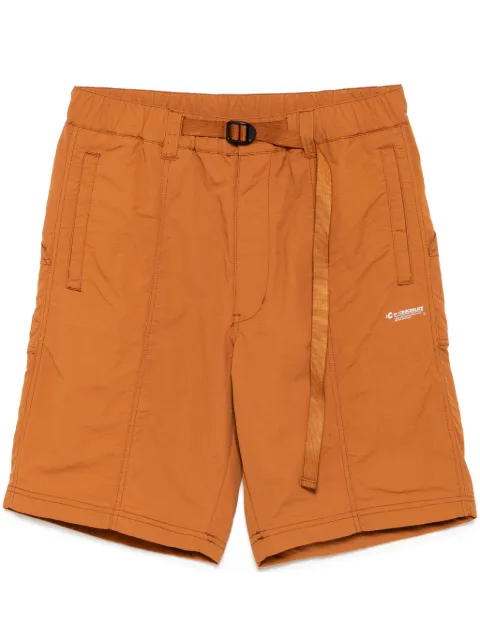 CHOCOOLATE logo-print shorts Orange SPC5162XS