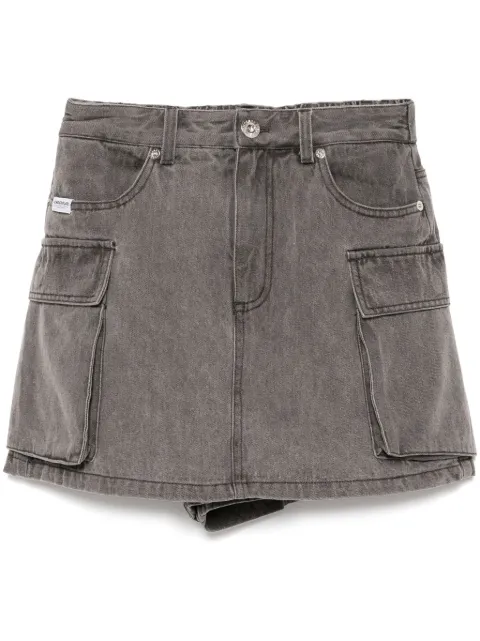 CHOCOOLATE denim skort Grey SPL5628BS