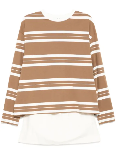 b+ab matching two-piece set Brown 5S510AI