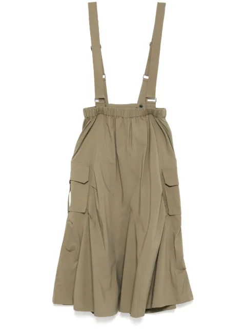 Musium Div. cargo skirt Green MMUDSW00797X