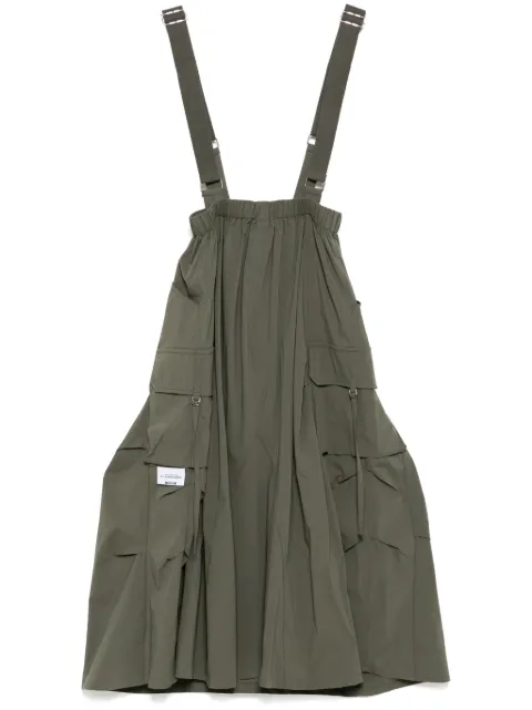 Musium Div. cargo skirt Green MMUDSW00797X