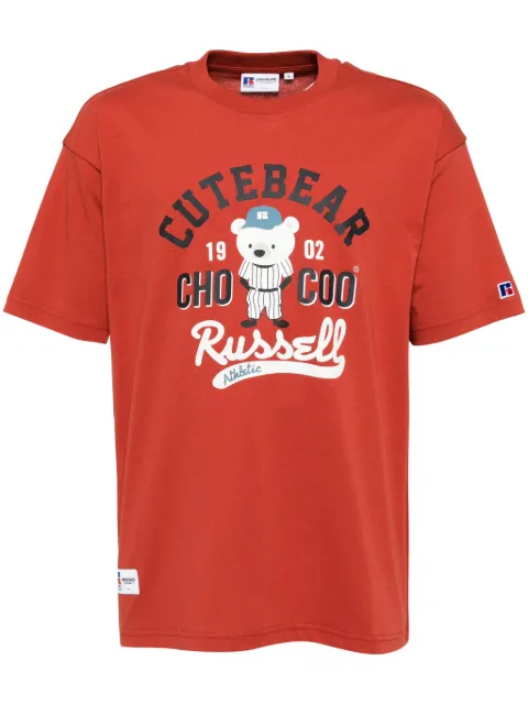 CHOCOOLATE x Russell Athletric t-shirt Red TEX1044XS