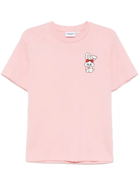 CHOCOOLATE graphic-print T-shirt Pink TEL1924XS
