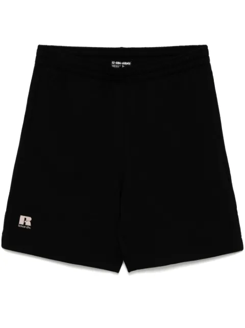 izzue logo-embroidered shorts Black X6752S5
