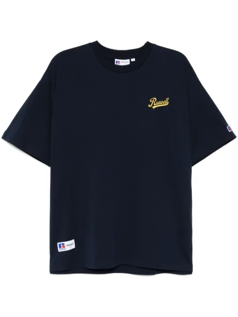 CHOCOOLATE logo-embroidered T-shirt Blue TEX1046XS