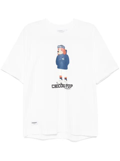 CHOCOOLATE graphic-print T-shirt White TEC1052XS4