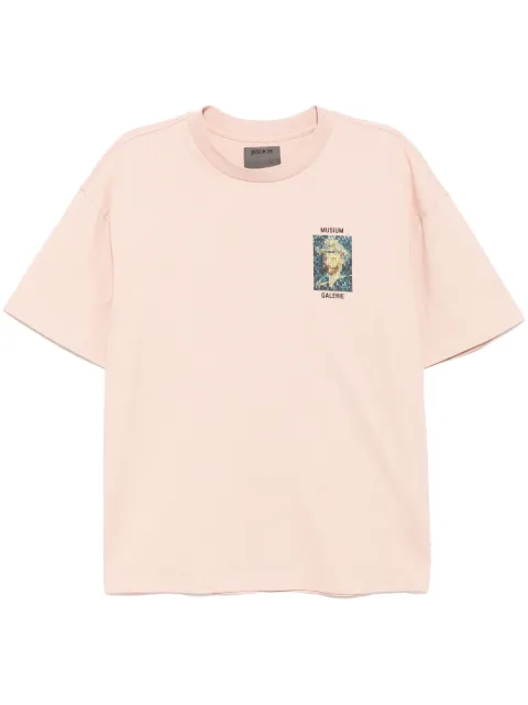 Musium Div. graphic-print T-shirt Pink MMUTEM00746X