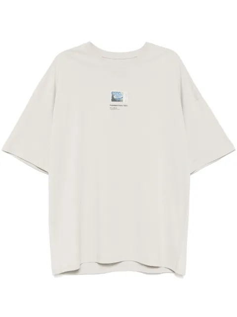 Musium Div. graphic-print T-shirt Grey MMUTEM00763X