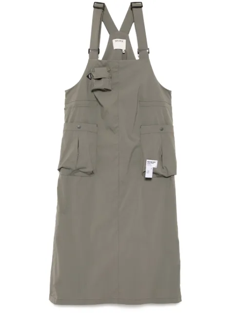 Musium Div. pinafore dress Green MMUDSW00796X