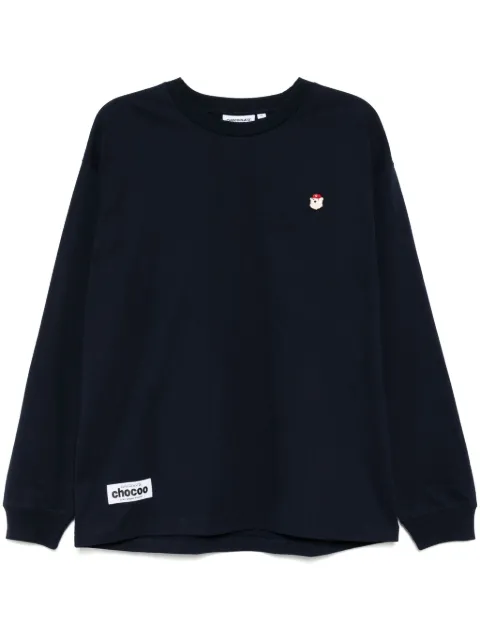 CHOCOOLATE logo-patch T-shirt Blue LTC1058XS4