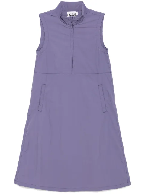 izzue half-zip dress Purple J9100S5