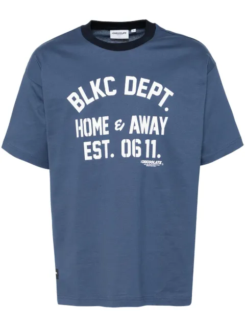 CHOCOOLATE graphic-print t-shirt Blue TEC1039XS